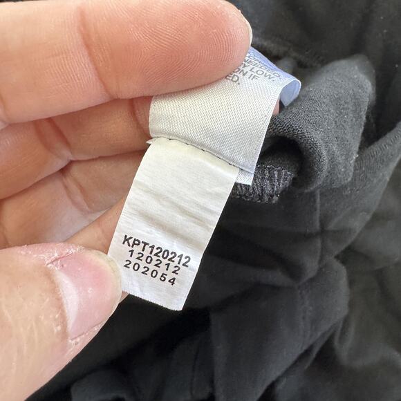 J.Jill Wearever Pants Womens Petite Medium Black Forward-Seam Ankle Stretch Knit - Picture 5 of 8